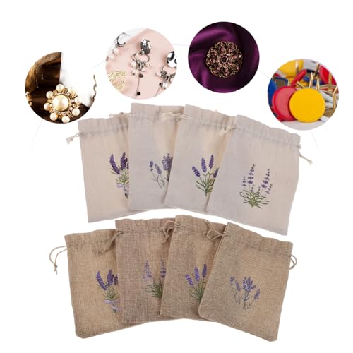 Ipetboom 8 piezas bolsas sachet de lavanda para aroma miniatura 3