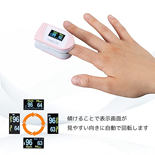 アズワン パルスオキシメーター NE-P ピンク の商品画像 2
