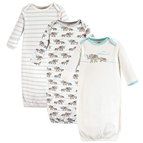 Image of Touched by Nature Unisex Baby Organic Cotton Gowns