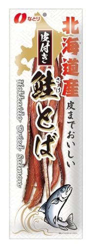 なとり 北海道産皮付き鮭とば 130g