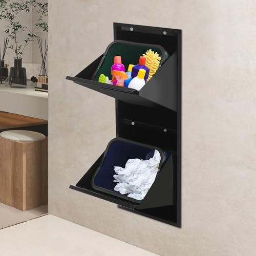 Gabinete para Basura y Reciclaje Doble de 15 galones miniatura 4