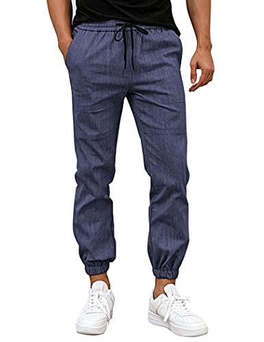 Cargohose Herren Baggy Fit - Bequeme Arbeitshose Mit Taschen Outdoor