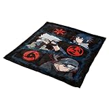 one piece naruto bleach fairy tail Doux et chaud : le polyester de haute qualité offre un toucher moelleux, une chaleur agréable et des soirées animées confortables.