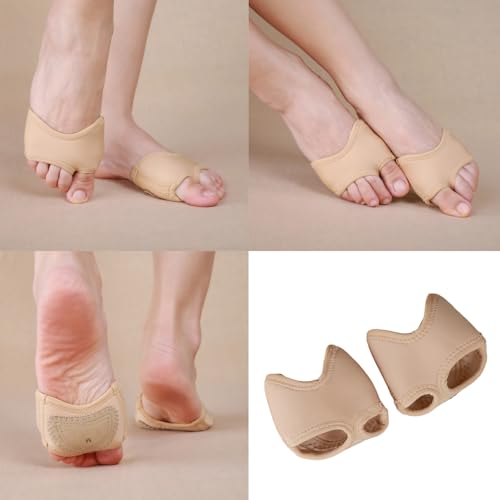 1 Pair Dance Foot Thongs Lyrical Shoes Belly Dance Shoes Half Soles Shoes Thong Toe Paws Dances Paws Pad for Woman2