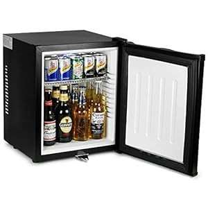 ChillQuiet Silent Mini Fridge 23ltr Black – Completely Quiet Mini Bar, Ideal for Hotels and B&Bs