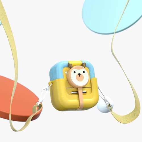 Appareil photo instantané enfant antichoc avec étui en silicone pour éviter la casse