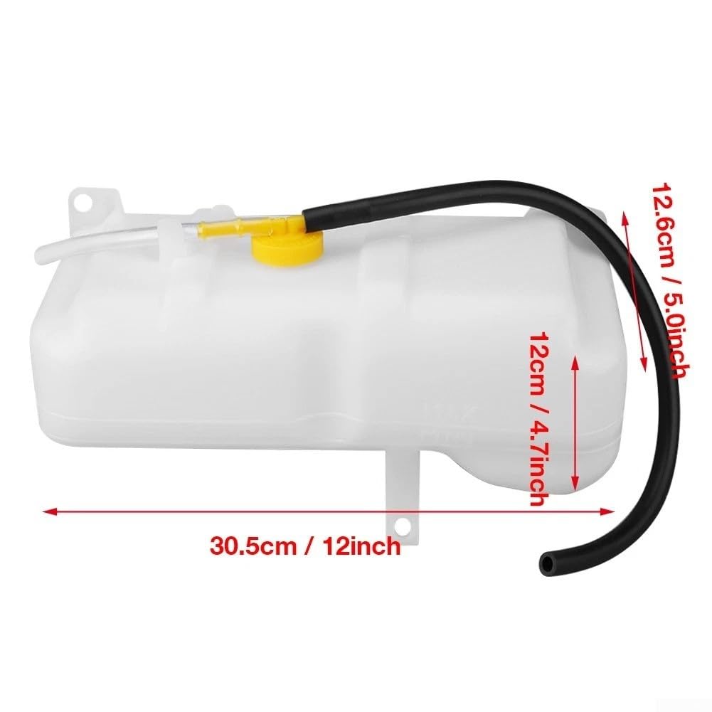 Serbatoio di compensazione refrigerante Dual Pipe Serbatoio Plastica Bianco Compatibile Con Nissan Patrol Y60 4.2/3.0/2.8 E Per Ford Maverick Y60 Ricambio OEM 17931-NI020DO