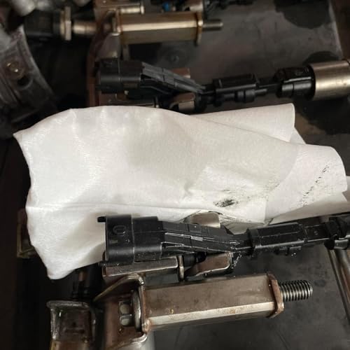 Image of AAwipes Cleanroom Wipes Nonwoven Fabric Roll | 500 Wipes | 68 GSM 10 inch*12 inch| Heavy Duty Dust-Free Cellulose /Polyester Blend Disposable, Jumbo Roll, High Absorbency - NW0681012R