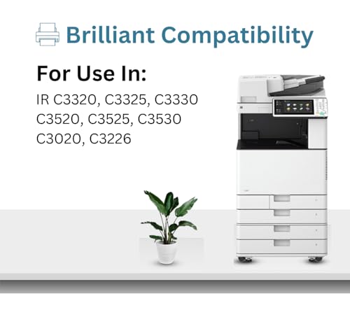 Image of NPG-67 Toner Cartridge Compatible for Printers IR C3320 / C3325 / C3330 / C3520 / C3525 / C3530 / IR C3020 / C3226 (NPG-67 - 4 Color Combo)