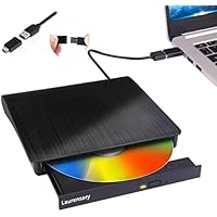 Laurensory External USB-C/USB-A 3.0 DVD/CD Reader & Writer only .99: eDeal Info