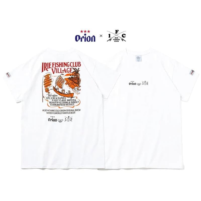 Amazon.co.jp: アイリーフィッシングクラブ × オリオンビール コラボT 