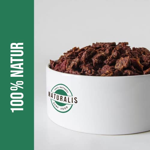 Naturalis Smart 80 Barf Trockenbarf Hundefutter 1 kg Huhn Alleinfuttermittel ohne Zusätze getreidefrei sojafrei glutenfrei 100% Natur - schonend luftgetrocknet…