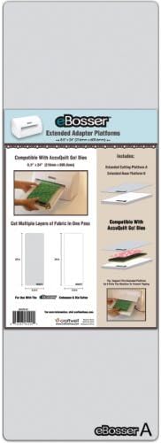 Craftwell USA A and D Extended Adapter Platform Set for eBosser Die Cutter by Craftwell