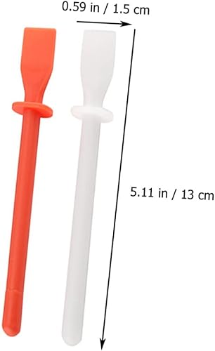 Miniatura 4 de EXCEART 2 Unidades Pp Copolímero mano pegamento herramienta de pintura pegamento frotis aplicador cepillo para manualidades de bricolaje 6 unids*2