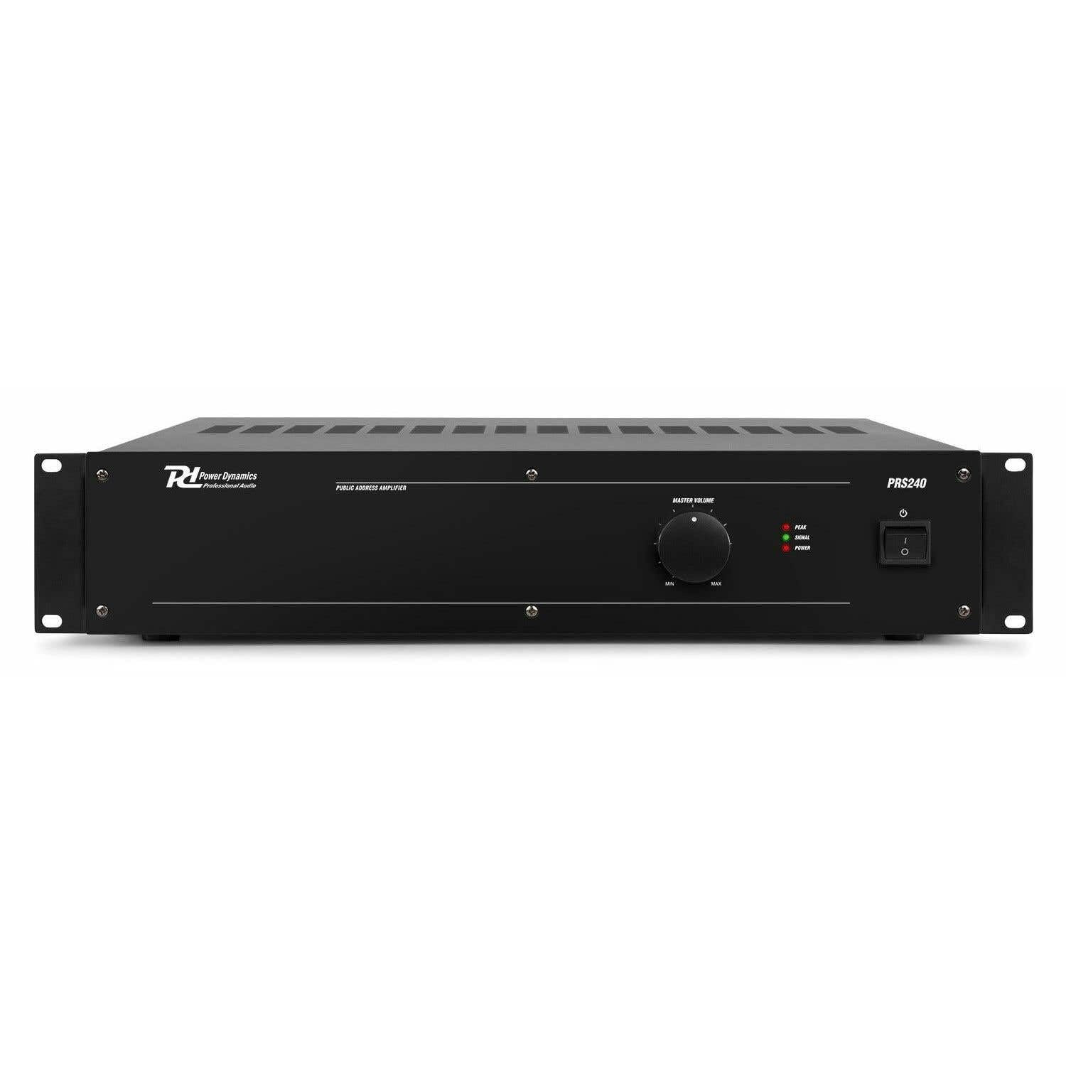 Image secondaire de Power Dynamics PRS240 - Amplificateur, Idéal pour Augmenter la Puissance de Votre Amplificateur, 240 Watts, 100 Volts, Compatible