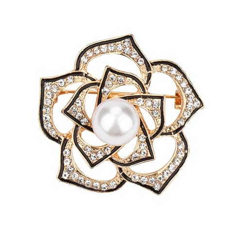 Image of Brooch Pin for Women Rhinestone Peacock Crystal Delicate Animal Brooch Lapel Pins Girls Fashion Jewelry Gift for Christmas Brooch Birthday Jewelry Gift
