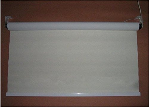 Gowe motorisé volet roulant, 0.5 m de large, 0,5–1.8 m Hauteur, crème solaire Tissu