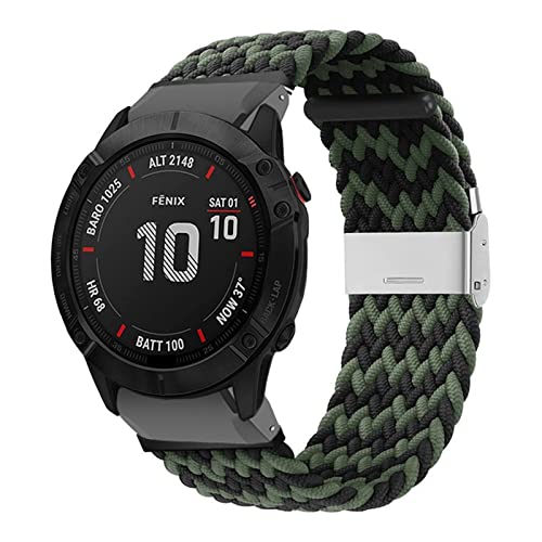 Bracelet nylon Garmin Enduro 26 mm élastique fini la montre qui glisse