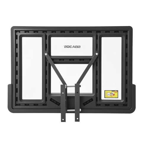 FXEIPOL Wall Mounted Basketball Hoop, 44 Inch Wall Mounted Backboard & Rim Combo, Adjustable Height Basketball Backboard Replacement Kit for Home Training, Club - Thumbnail 6