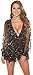 Produktbild Firstclass Trendstore Playsuit mit Paillettenfäden Gr. 34-42, Overall Jumpsuit Pailletten Party Clubwear (K9484 schwarz 10 900157)