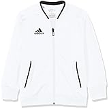 Rumpf und Saum sind gerippt adidas Kinder Trainingsjacke Condivo 18, White/Black, 128, CF4340
