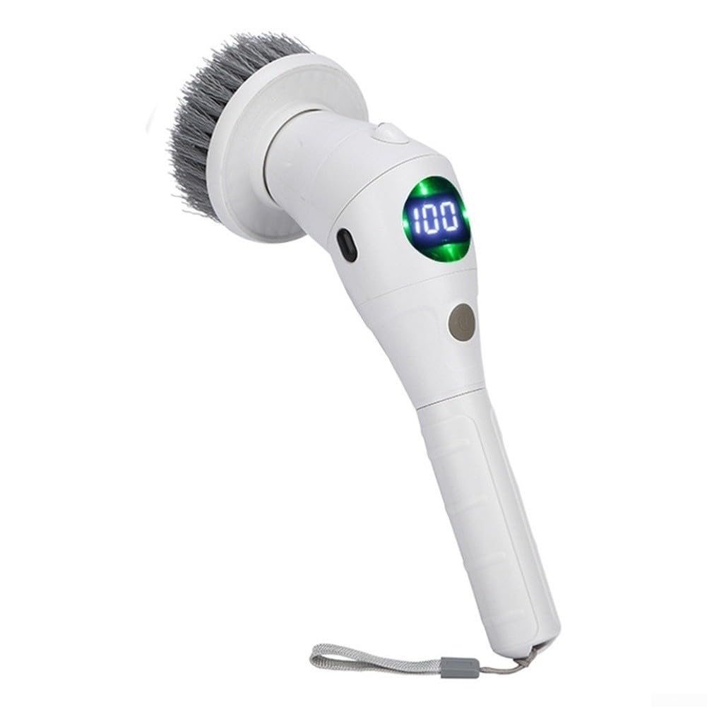 per spazzola Multifunzione 350/450 RPM con LED per spazzola(English) | 3 modalità , 350-450 RPM, display LED chiaro, per ideale per superfici diverse, efficiente