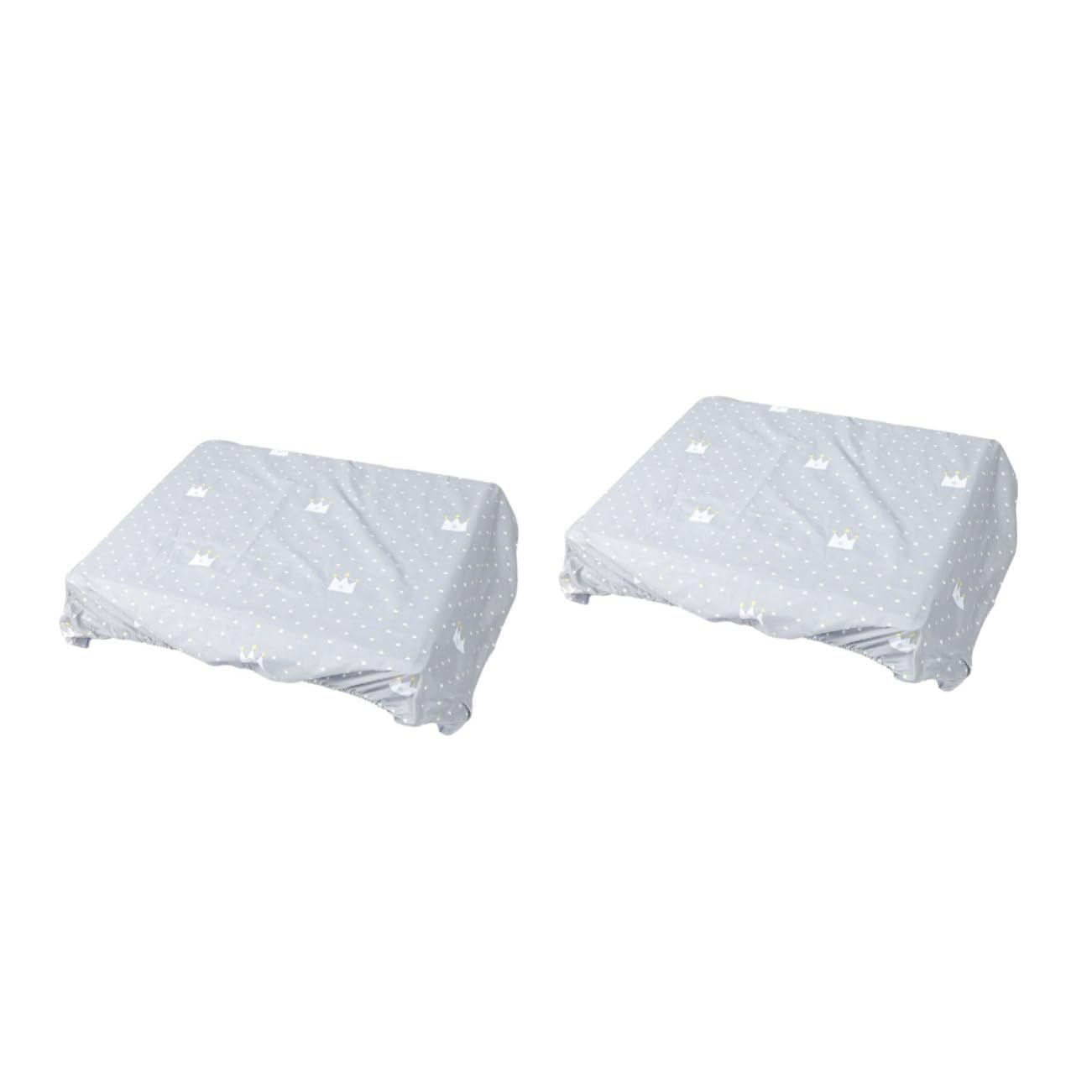 Housse de lit bébé en coton doux Cabilock | Set de 2 drap-housse berceau