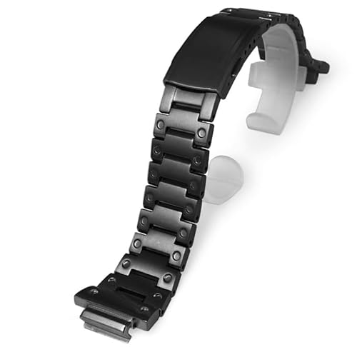 [HEZKUGU] �R���p�`�u��G-SHOCK GM-5600/GM-2100/GBM-2100 �������v�X�g���b�v�ɓK�����X�e�����X�X�`�[�����v�X�g���b�v(BLACK)