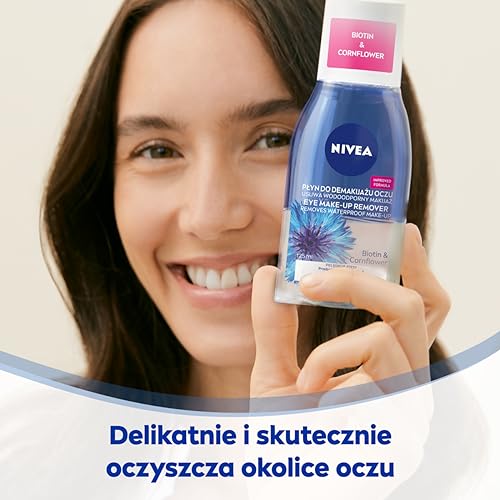 NIVEA Nettoyant Yeux Biotine Cornflower lotion démaquillante yeux sensibles
