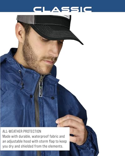 Image of Frogg Toggs Pro Action Jacket, Blue, Size Medium