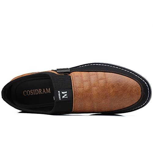 Image of COSIDRAM Mens Casual Shoes Dress Sneakers Loafers Comfort Walking Shoes | Lightweight slip-on for hassle-free wear. Cloud-like comfort, sock-friendly fit for daily & semi-formal occasions.