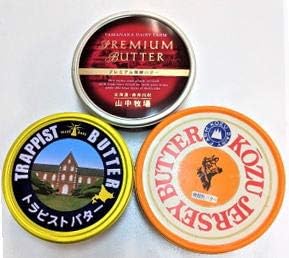 Amazon 国産発酵バターbestセレクション 山中牧場プレミアム 函館トラピスト 神津牧場 6 冷蔵 ノーブランド品 アイスクリーム 通販