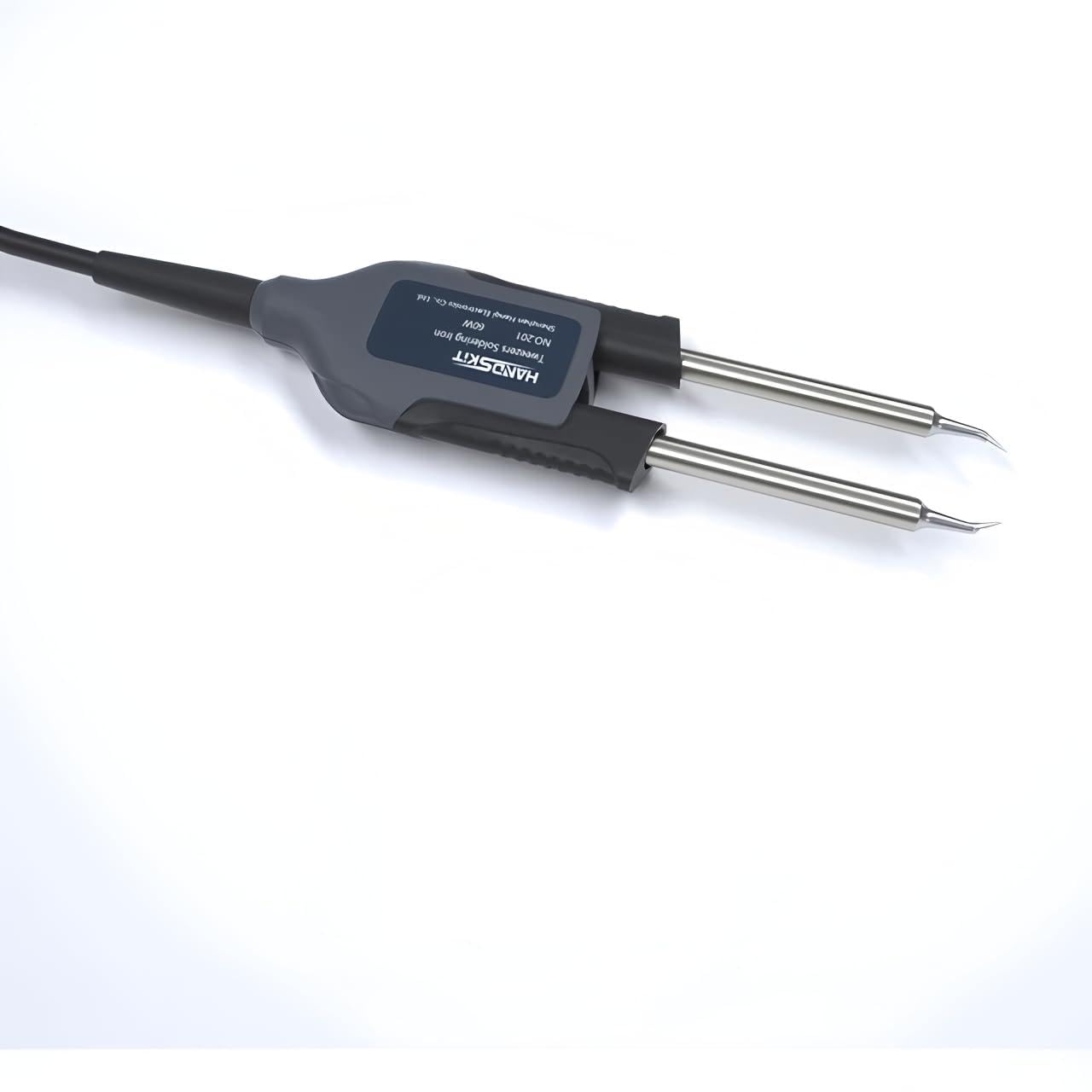T12 Soldering Station Tweezers Handle for STM 32 Soldering Station Temp Adjust Portable Home Electronics Repair Tool(Tweezers B)