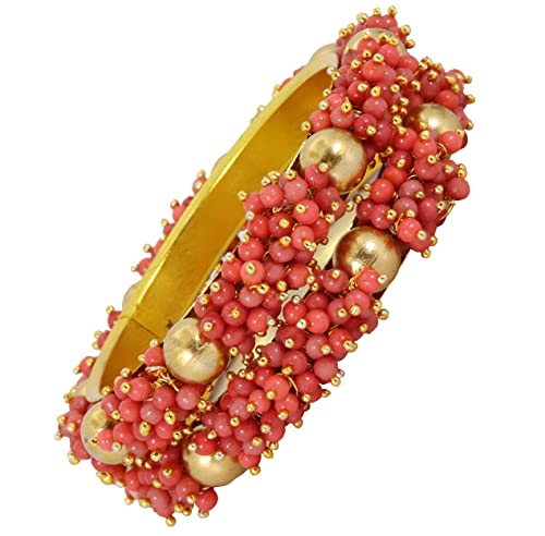 Image of NMII Metal and Zircon Studded Kadaa set for Women /Girls