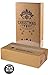 Produktbild 5x Edler 2er Flaschen Geschenkkarton Natur, Schneeflocke & 5x Geprüfter Versandkarton. Komplettlösung für den Versand Ihrer Wein Weihnachtsgeschenke. Geschenkverpackung & Umkarton Set