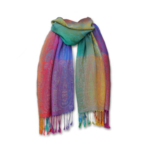 Womens Paisley Scarf Fashion Women's Silky Scarf Luxury Satin Shawl Wraps Scarves for Women2