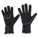 Schnorchelhandschuhe, Professionelle Warme Winter-Tauchhandschuhe Erwachsene Fischer Taucher Taucher Taucher Schwimmen Bootfahren Schwimmhandschuhe Kajakhandschuhe(L) Schwimmende Ausrüstung