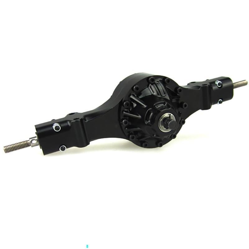 Lesu Q9021 - Eje trasero de metal para 1/14 modelo RC Tractor Camión Coche Q9021 DIY Car Part