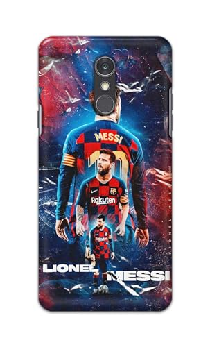 Image of Printed Hard Back Cover for LG Q7 | LG Q7 Plus Back Cover (Famous Football Player -K1) -190724(DP)