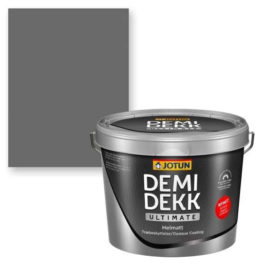 9925 Bergknatt Jotun DEMIDEKK Ultimate Helmatt matt träfärg 3 liter