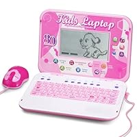 LESHITIAN Kids Laptop, 80 Learning Modes with 7 Inch Large Screen, Educational Learning Computer for Kids Ages 5+