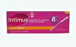 Intimus Absorvente Interno Sport Super, 1 pacote com 8 unidades