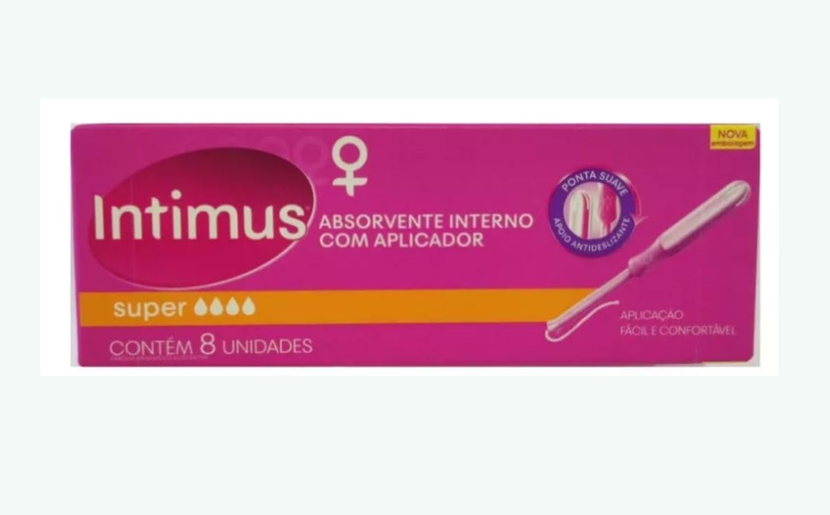 Absorvente Interno Intimus Sport Super - 8 unidades