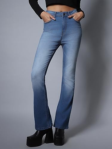 Image of HIGH Star Women's Bootcut Fit Mid Rise Jeans