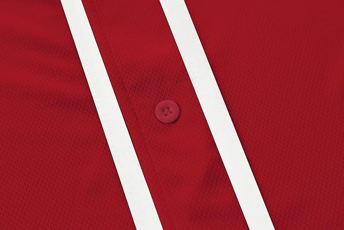 Camiseta de béisbol para hombre Yuji Itadori, manga corta, cuello en V, con botones, prendas deportivas, talla S-4XL miniatura 3