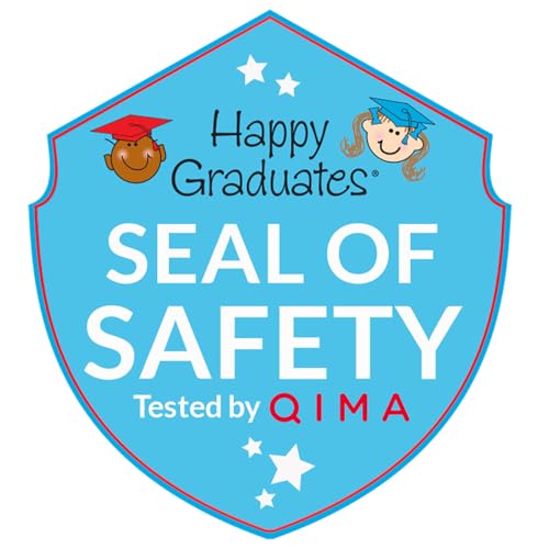 Happy Graduates Shiny Child Graduation Cap, Gown, Tassel and 2026 Charm Set, Kindergarten Graduation and Kids Preschool