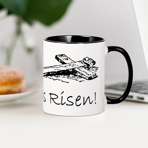 Taza de cerámica CafePress 11 oz Blanca miniatura 4