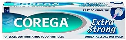 Corega Denture Adhesive Cream Original Extra Strong 40 g