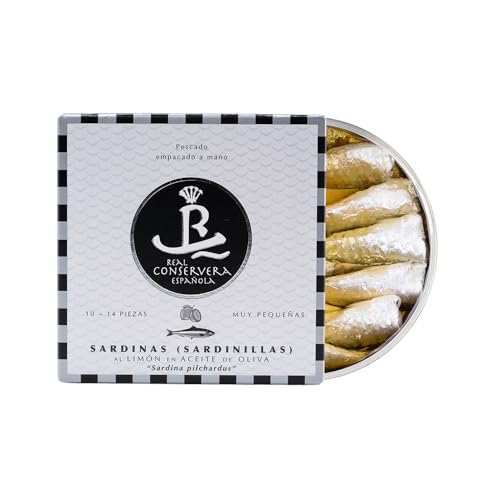 Sardinillas en Aceite de Oliva “MUY PEQUEÑAS” AL LIMON Real Conservera Española