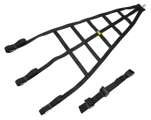 OMP Window Net Racing Polyester Black